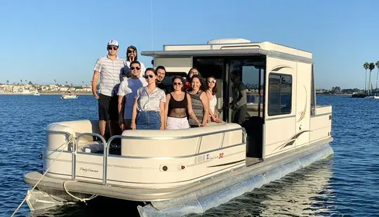 Pontoon Boat With Cabin Pontoon Boat With Cabin